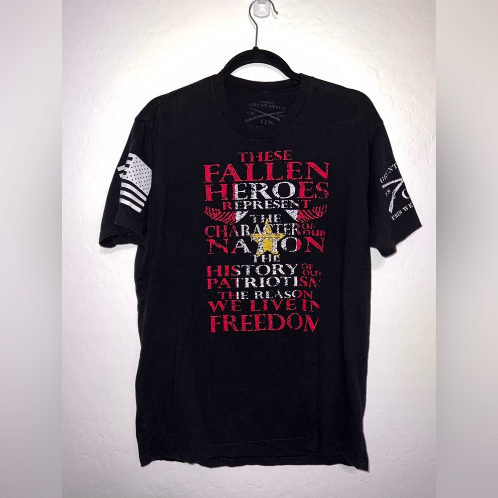 Grunt Style Mens Veterans T-shirt LG